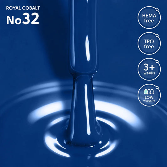SHELLY. Gel Polish #32, Royal Cobalt, 12 ml