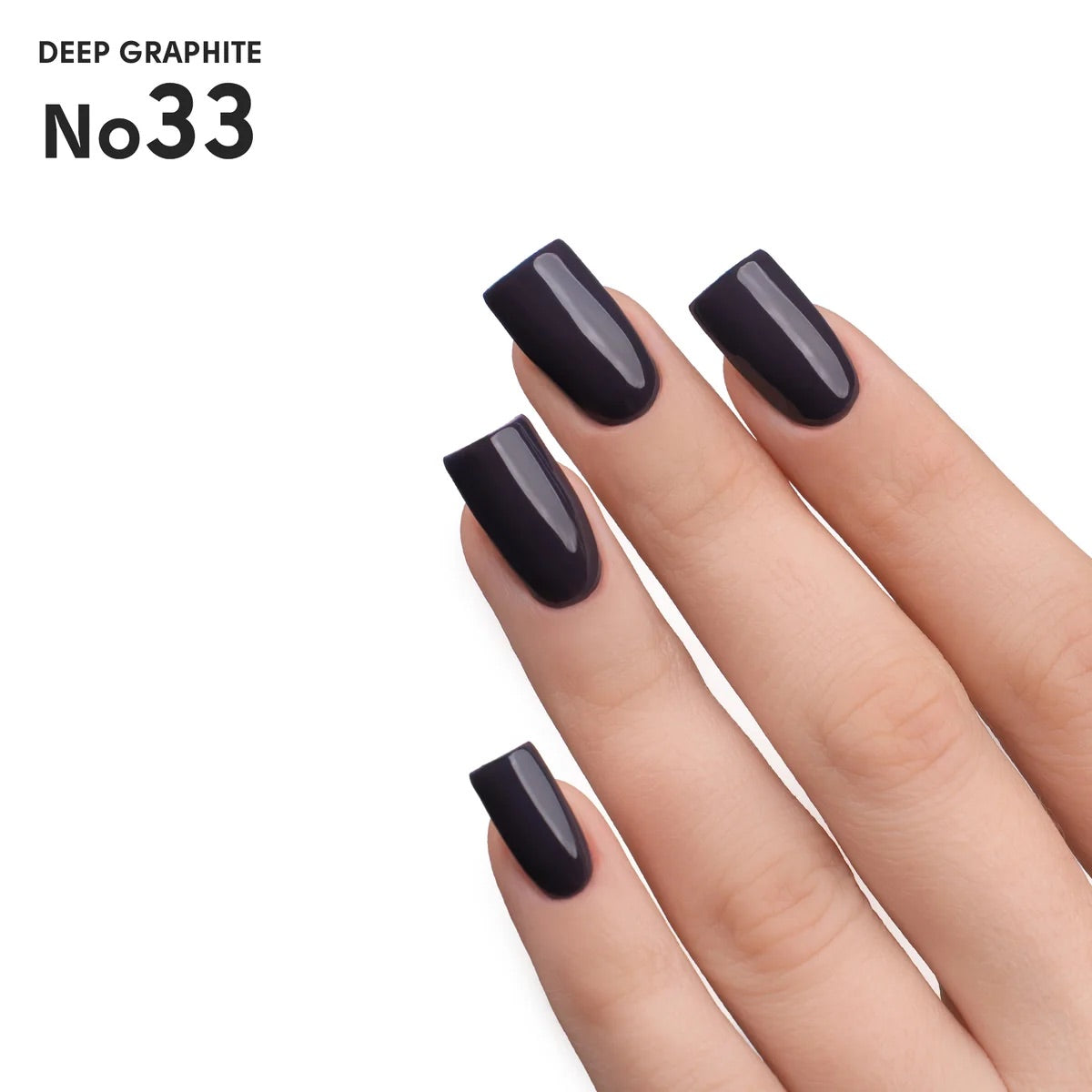 SHELLY. Gel Polish #33, Deep Graphite, 12 ml