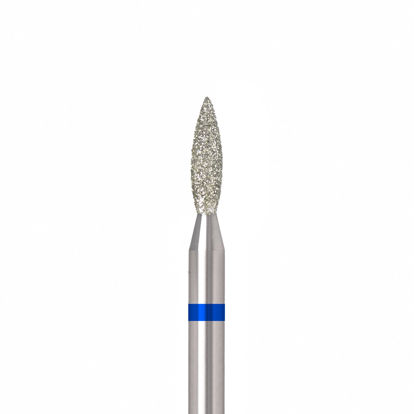 ÜLKA Diamond nail drill bit flame blue head diameter 2.1 mm / working part 8 mm