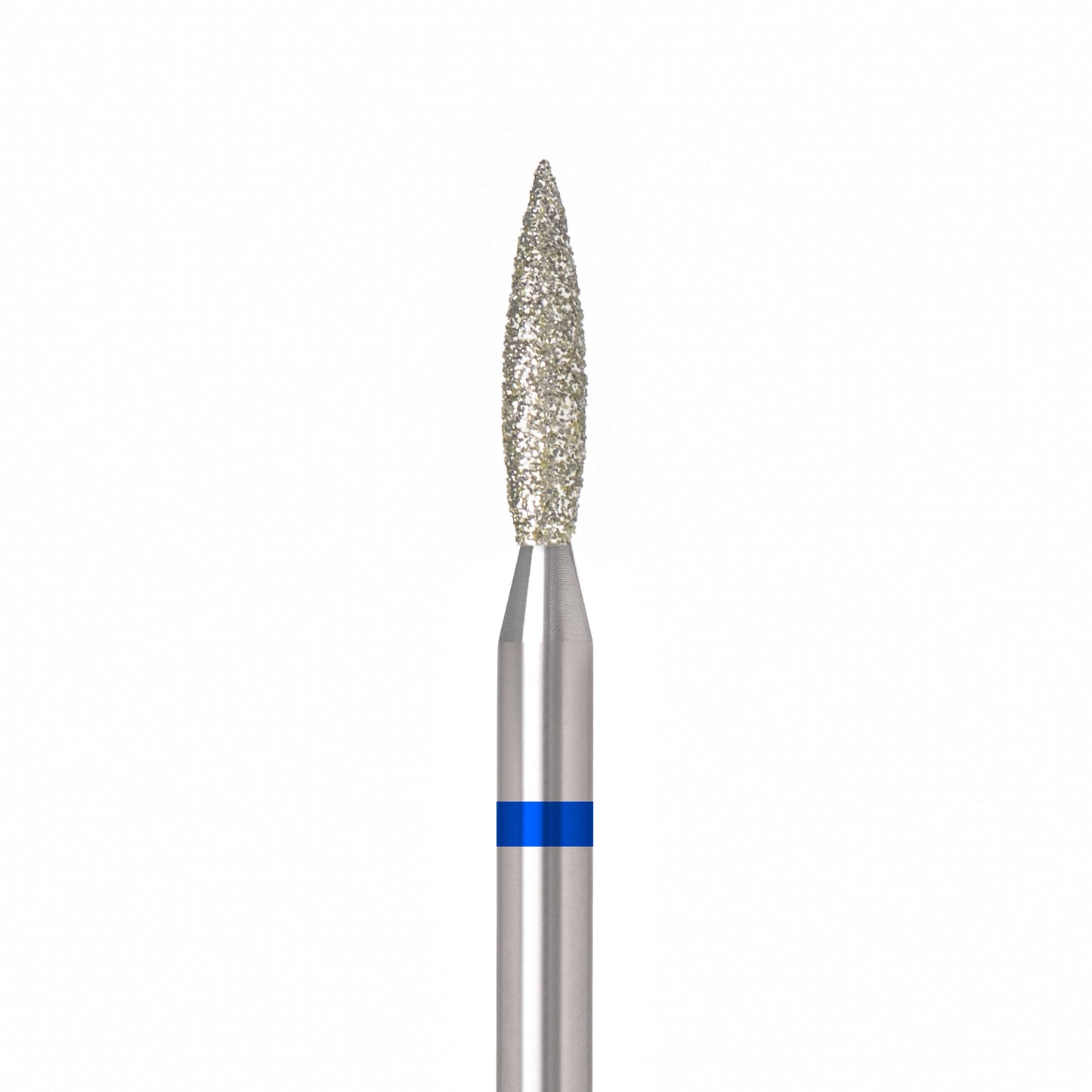 ÜLKA Diamond nail drill bit flame blue head diameter 2.1 mm / working part 10 mm