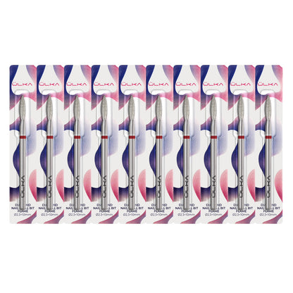 ÜLKA Drill Bit Diamond Flame Red Ø2,3 /10 mm