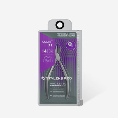 STALEKS SMART 71 Professional nippers for ingrown toenails, 14 mm