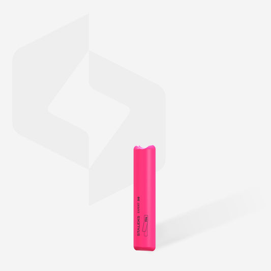 STALEKS EXPERT 50 Short beveled plastic base for nail file (76 mm)