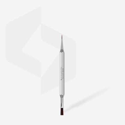STALEKS EXCLUSIVE 08/03 Double-ended gel brush 10 mm / liner 10 mm