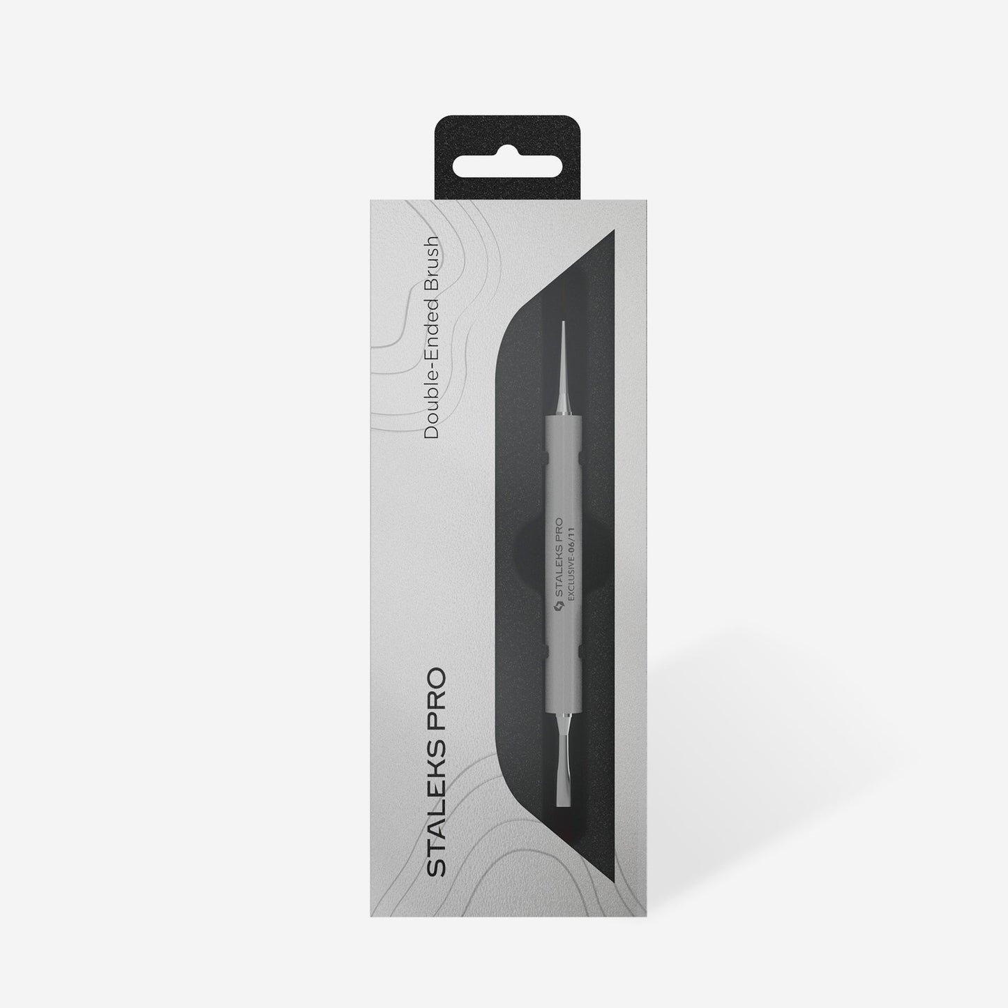 STALEKS EXCLUSIVE 06/11 Double-ended gel brush 11 mm / liner 12 mm