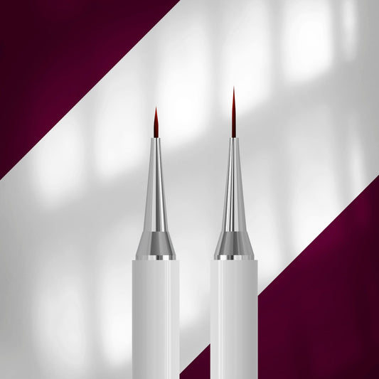 STALEKS EXCLUSIVE 01/11 Double-sided liner brush 7 mm / for gel 12 mm