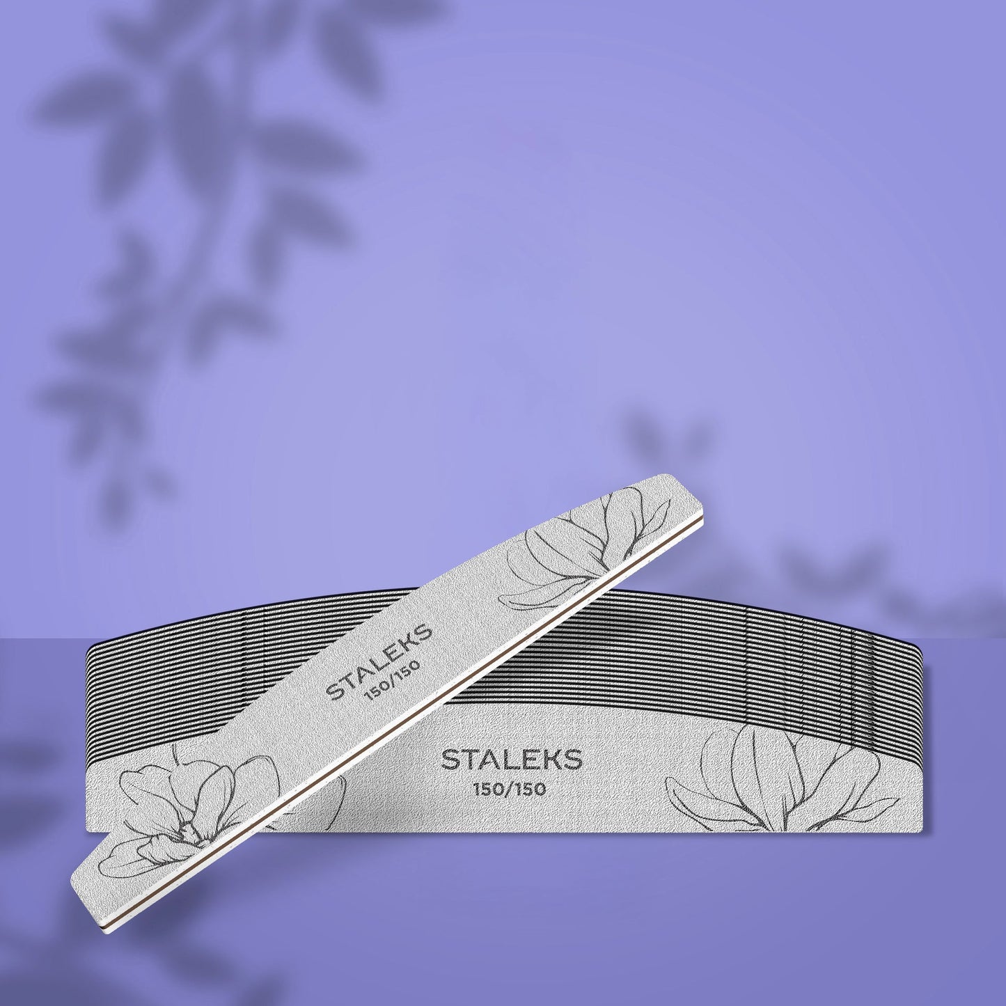 STALEKS EXPERT 40 Crescent mineral nail file, 150/180 grit (25 pc)