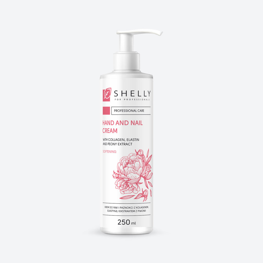 HANDS AND NAILS CREAM With collagen, elastin and peony extract 250 ml