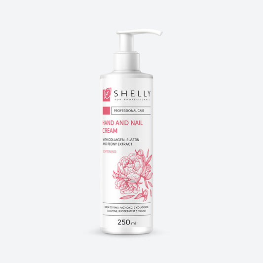 HANDS AND NAILS CREAM With collagen, elastin and peony extract 250 ml