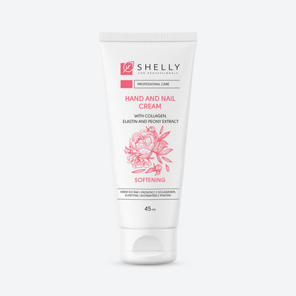 HANDS AND NAILS CREAM With collagen, elastin and peony extract 45 ml