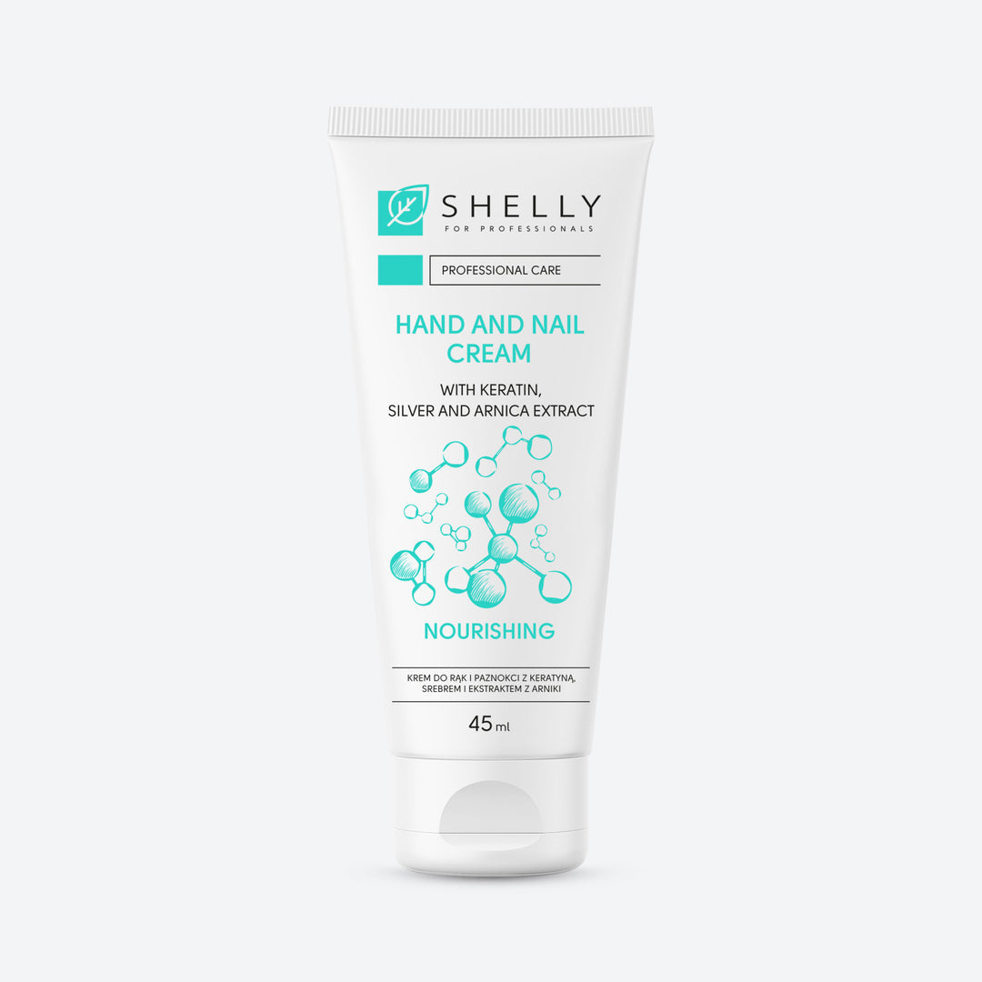 HANDS AND NAILS CREAM With keratin, silver and arnica extract 45 ml