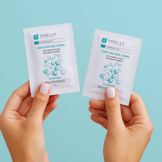 HAND & NAIL CREAM With keratin, silver & arnica extract 45 ml x 100 pcs