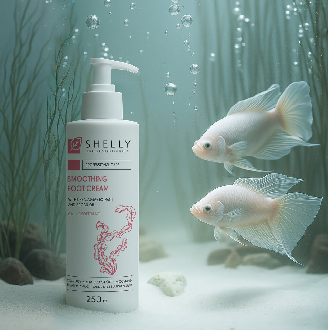 SOFTENING FOOT CREAM With urea, algae extract and argan oil 250 ml
