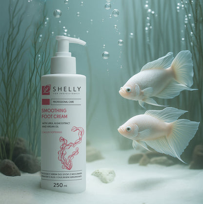 SOFTENING FOOT CREAM With urea, algae extract and argan oil 250 ml