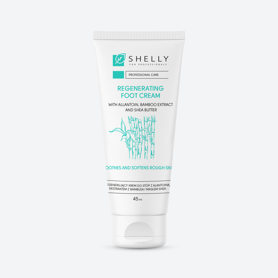 REGENERATING FOOT CREAM  With allantoin, bamboo extract and shea butter 45 ml