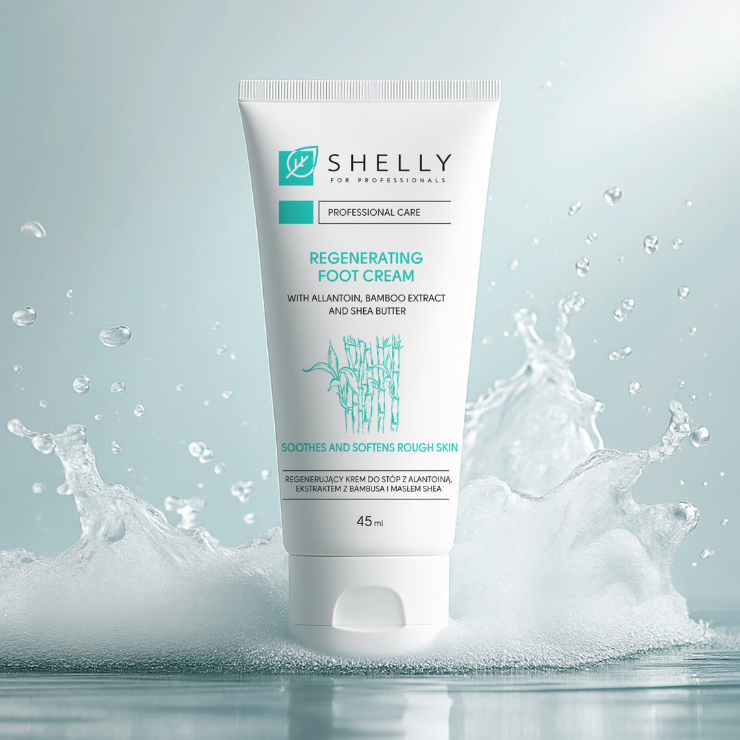 REGENERATING FOOT CREAM  With allantoin, bamboo extract and shea butter 45 ml
