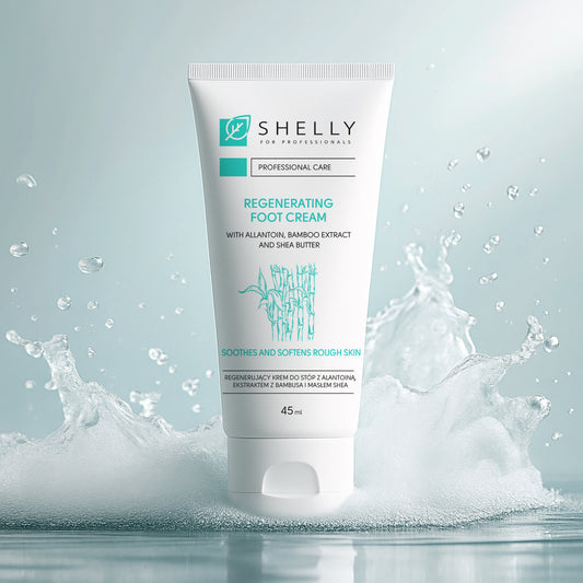 REGENERATING FOOT CREAM  With allantoin, bamboo extract and shea butter 45 ml