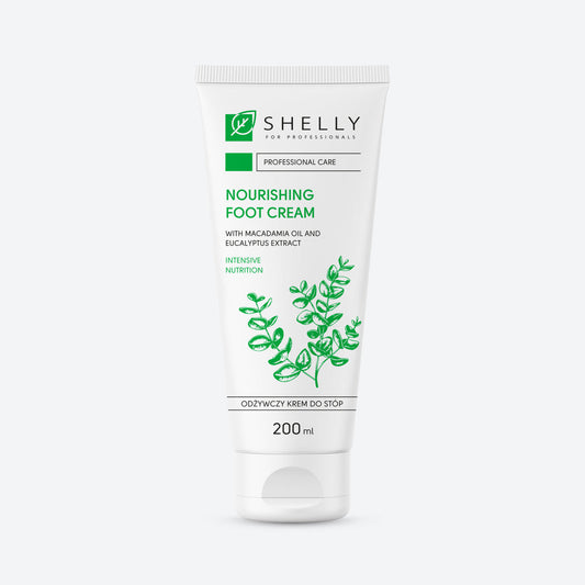 NOURISHING FOOT CREAM  With macadamia oil and eucalyptus extract 200 ml