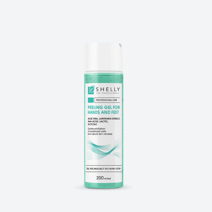 PEELING HAND AND FOOT GEL  Gentle peeling for smooth and hydrated skin with aloe vera 200 ml