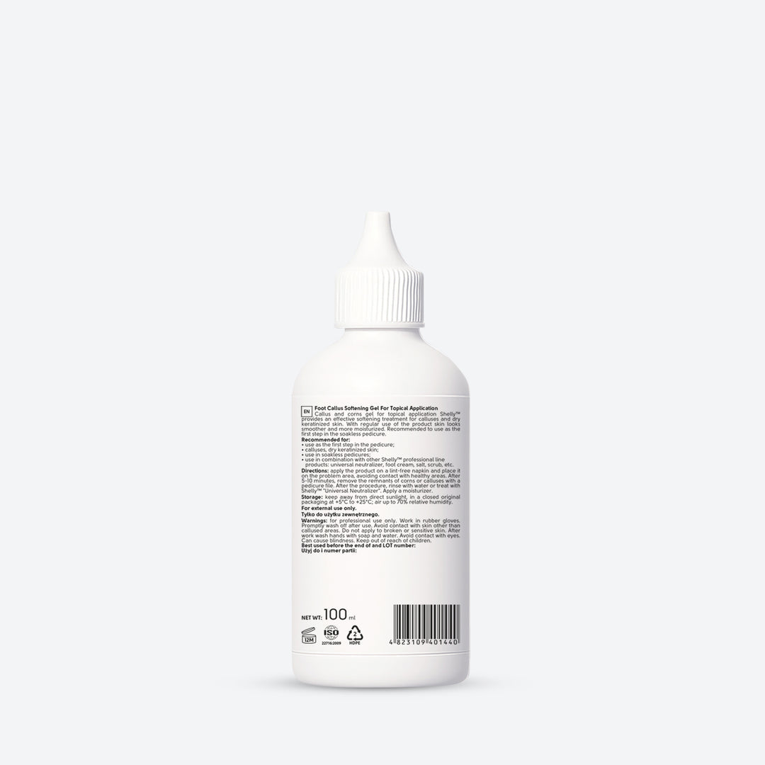 FOOT CALLUS SOFTENING GEL  For topical application 100 ml