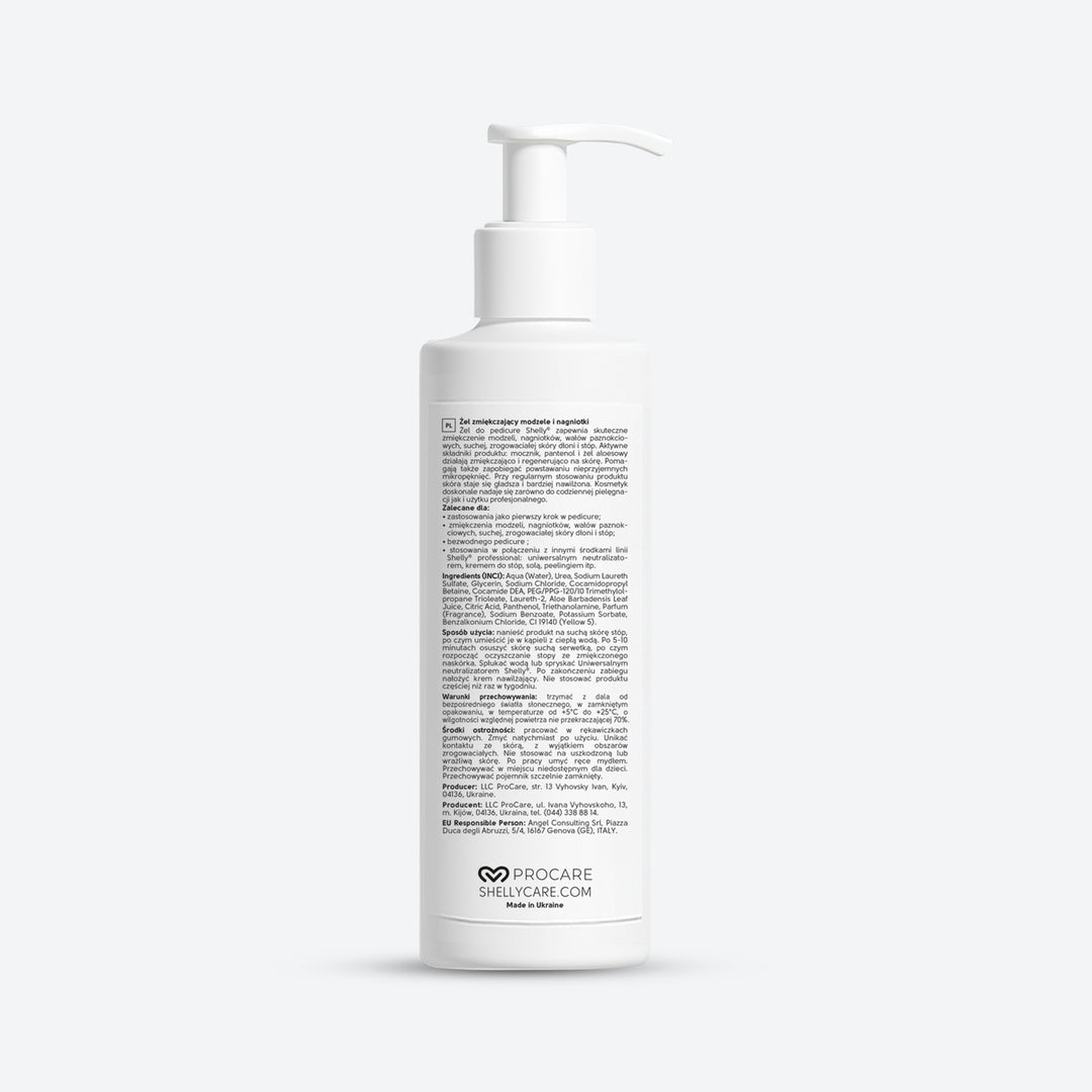 SOFT BLADE CALLUSE AND CORNS SOFTENING GEL For smooth, hydrated, and callus-free feet 200 ml
