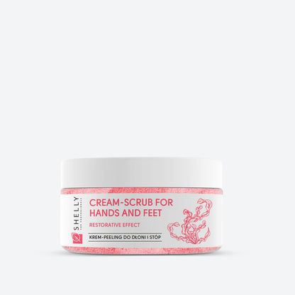 CREAM-SCRUB  For hands and feet with urea, algae extract and argan oil 350 g