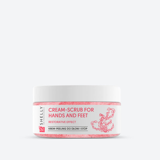 CREAM-SCRUB  For hands and feet with urea, algae extract and argan oil 350 g