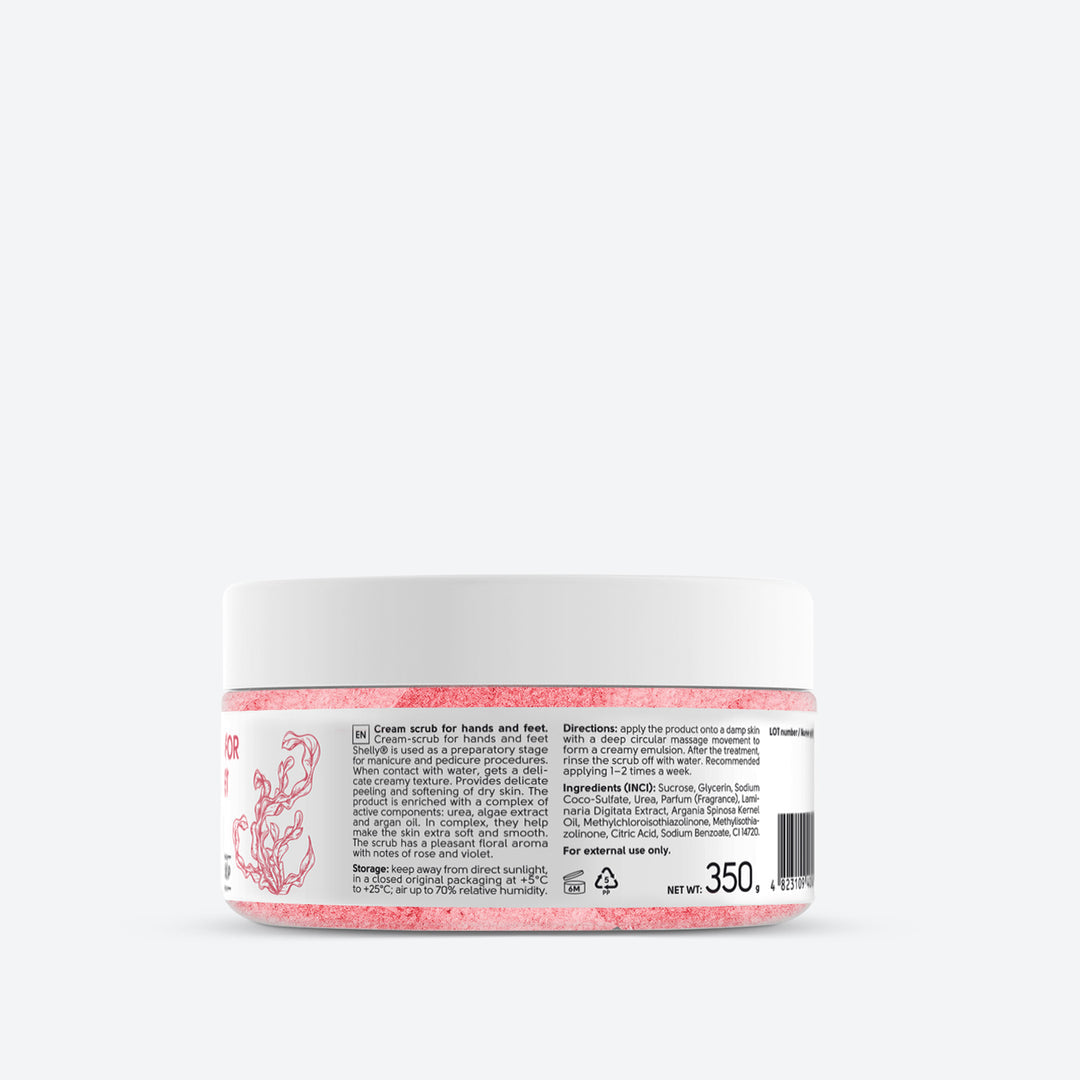 CREAM-SCRUB  For hands and feet with urea, algae extract and argan oil 350 g