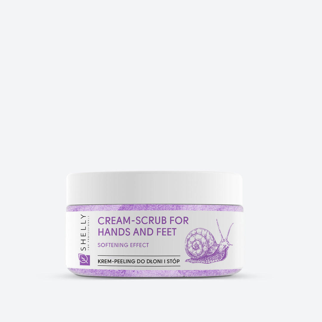 CREAM-SCRUB  For hands and feet with allantoin, snail extract and shea oil 350 g