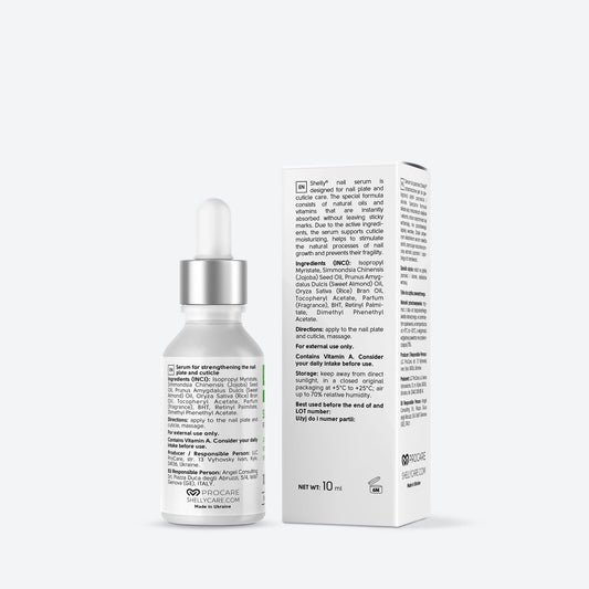 STRENGTHENING NAIL SERUM With jojoba oil and vitamins A, E 10 ml