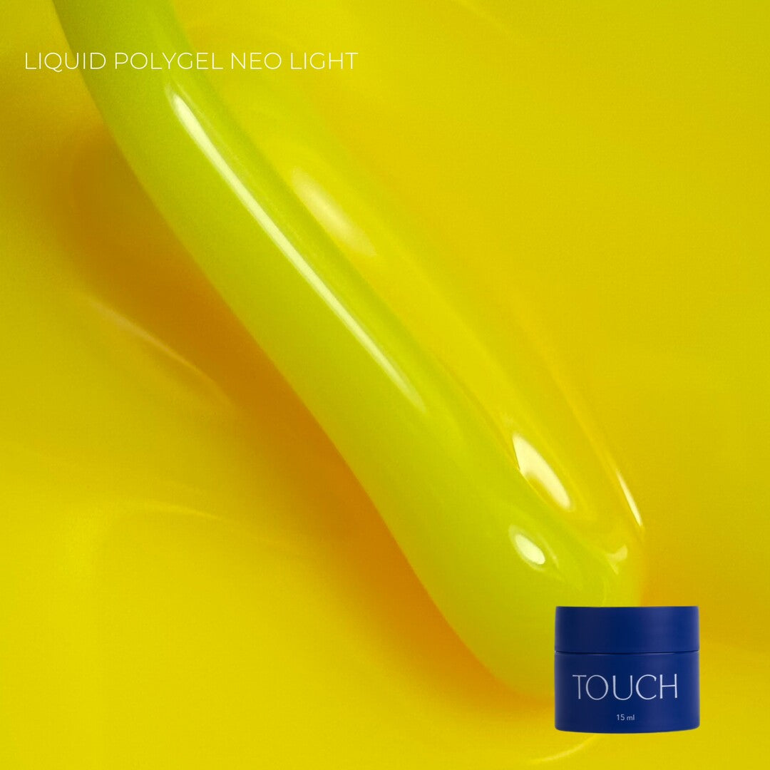 Touch Neon liquid polygel, 15 ml, Neo light