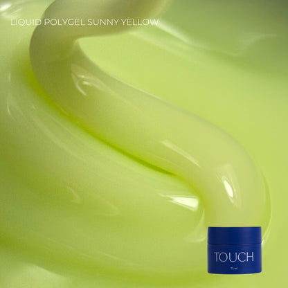 Touch Neon liquid polygel Sunny yellow, 15 ml,