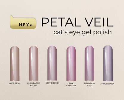 HEYLOVE, Cat's Eye Gel Polish «Soft Orchid», 15 ml