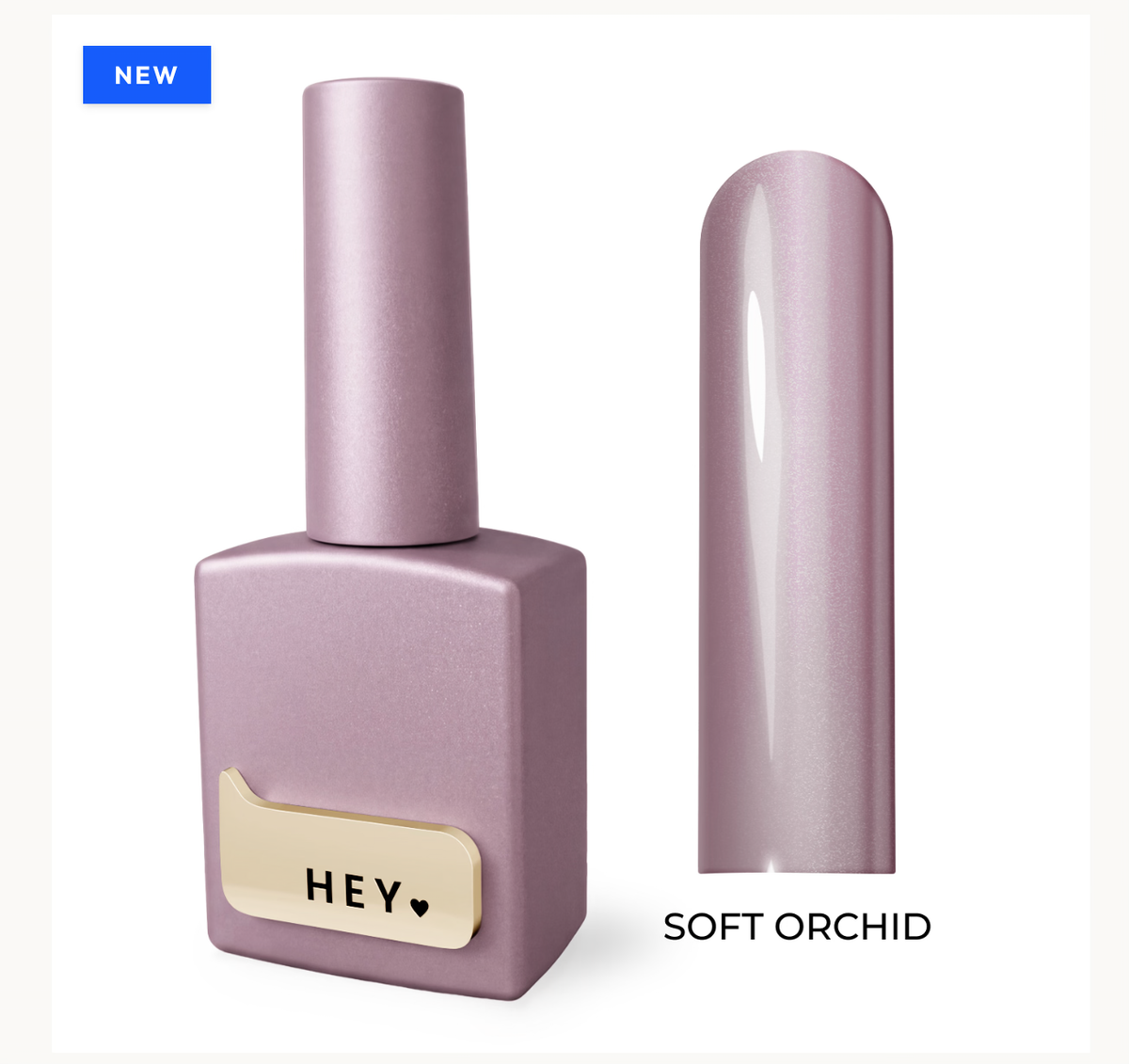 HEYLOVE, Cat's Eye Gel Polish «Soft Orchid», 15 ml