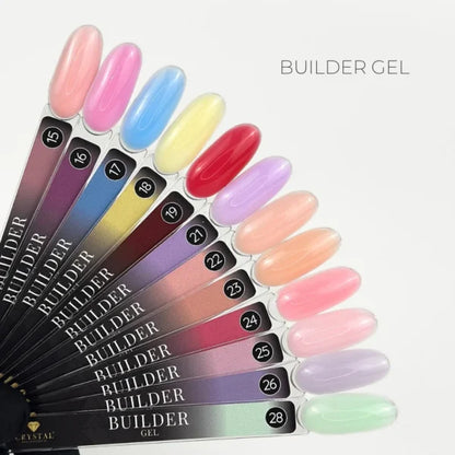 Crystal Professional Builder Gel №Clear 30ml, HEMA & TPO Free