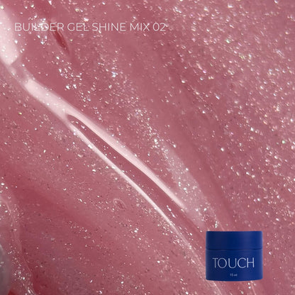 Touch Builder gel Shine Mix, 15 ml, 02