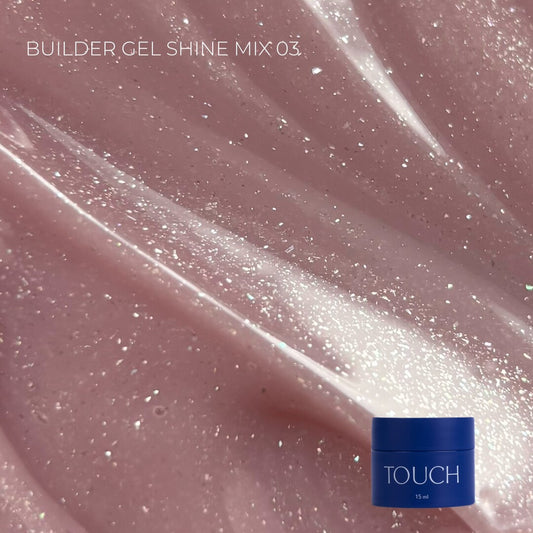 Touch Builder gel Shine Mix, 15 ml, 03