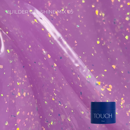 Touch Builder gel Shine Mix, 15 ml, 05
