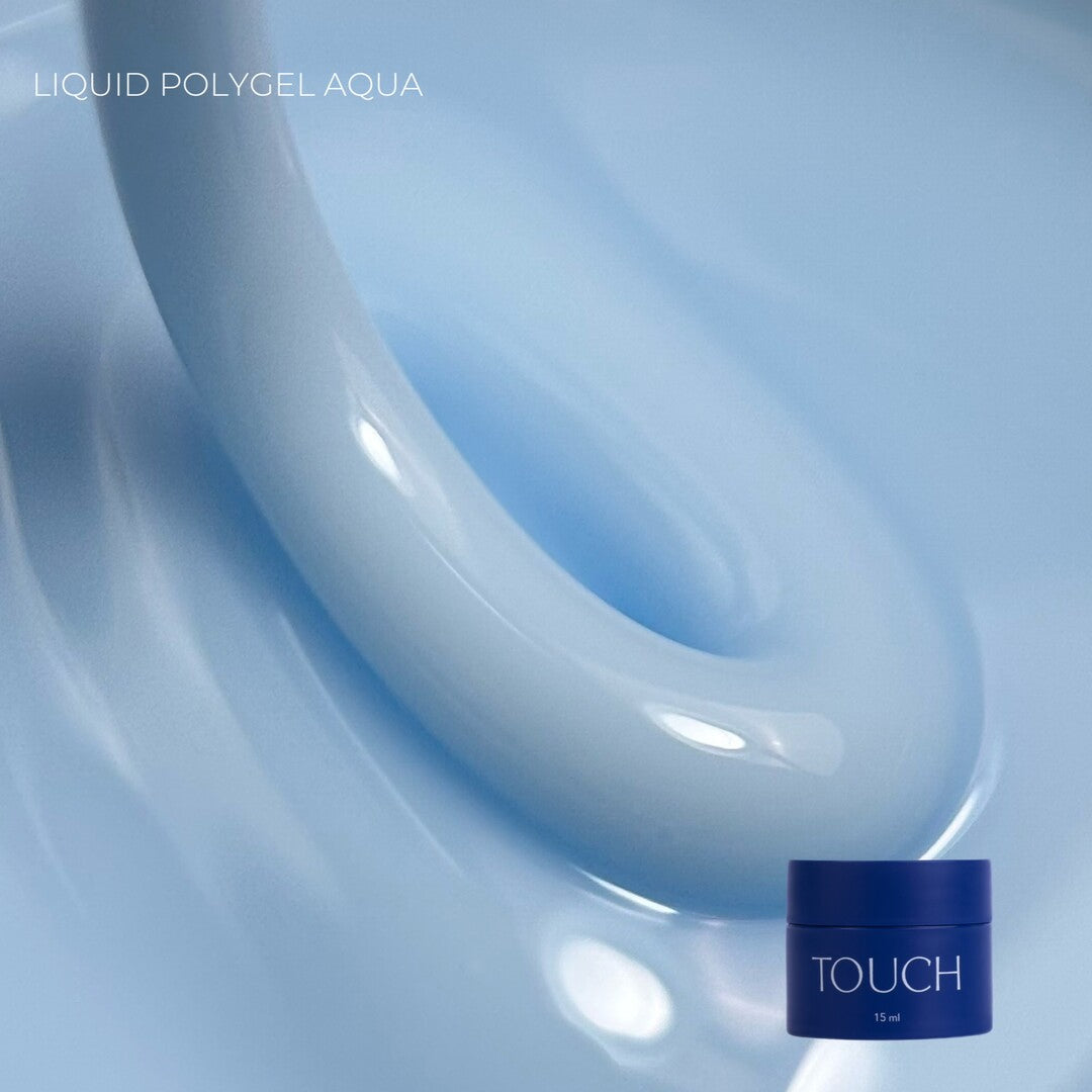 Touch Neon liquid polygel Aqua, 15 ml