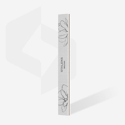 STALEKS EXPERT 20 180/240 grit Straight mineral nail file, (25 pc)
